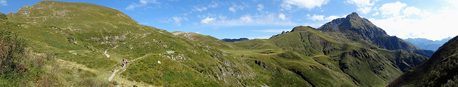 Sul sentiero 101 dal Passo del Toro al Rifugio Grassi